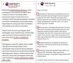 Dalam perekonomian suatu negara, teknologi informasi mulai dirasa mempunyai peran yang penting dalam perekonomian suatu negara karena dengan berkembangnya teknologi informasi. Najib Razak Semalam Menteri Kewangan Pn Beri Tiga Facebook