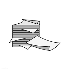 Illustration Of A Stack Of Papers Free Image By Rawpixel Com Drawing Anime Clothes Kawaii Drawings Cartoon Art Styles