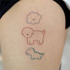 Chuyên thực hiện những tác phẩm xăm hình cute. Hinh XÄƒm Dan Mini Sieu Cute Giáº£m Chá»‰ Con 11 000 Ä'