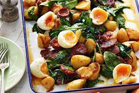 Warm Chorizo And Potato Salad Recipe Chorizo And Potato Potatoe Salad Recipe Recipes