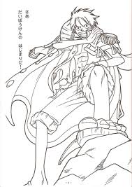Monkey D Luffy One Piece Coloring Pages Anime One Piece One Piece Phim Hoạt Hinh