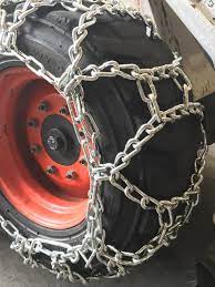 Tirechain Com Premium Extra Coverage Minimal Gap 9 Cross Chains Per Tire Duo Grip Duo Trac Farm Field Tractor Tire Chain Tractor Tire Homemade Tractor Tractors