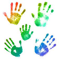 5 Handprint Photoshop Brushes Clipart Instant Download Cu Pu Clip Art Handprint Art Kids Art Projects