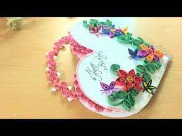 First, fold your paper in half and crease along the fold. New Idea Beautiful Birthday Valentine Greeting Card Tutorial How To Make Birthday Vale Unique Birthday Cards Creative Birthday Cards Valentine Greeting Cards