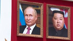 Russian President Vladimir Putin arrives in Pyongyang to meet North Korean  leader Kim Jong-un