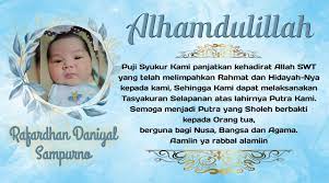 Maybe you would like to learn more about one of these? Kartu Ucapan Satu Bulanan Bayi Kartu Bayi Desain