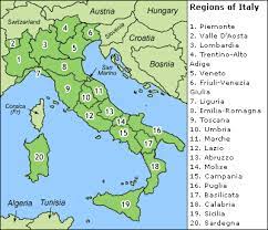 Detailed italy map by region. Travel Map Of Italy Regional Maps For Northern Central Southern Italy With Cities