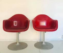 Vintage Red Chairs 1970s Set Of 5 For Sale At Pamono Red Chair Chair Vintage