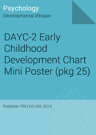 dayc 2 early childhood development chart mini poster pkg 25