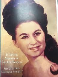 Lita Lea Watson Obituary