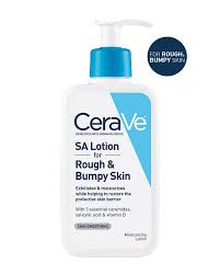 It's made with a special blend of three essential ceramides and hyaluronic acid. Salicylic Acid Lotion For Rough Bumpy Skin Moisturizers Cerave