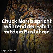He was serving in the u.s. Chuck Norris Spricht Wahrend Der Fahrt Mit Dem Busfahrer Lustige Sprueche Net