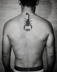 Scorpion Tattoo Back Scorpion Tattoo Scorpion Tattoo Small Back Tattoos Cool Small Tattoos