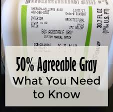 Looking for the perfect light gray paint color? Agreeable Gray Sw7029 What Happens When You Cut The Formula 50