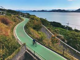 Cycling And Island Hopping Along Japan S Shimanami Kaido Folding Tales