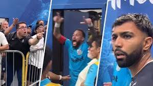 Neymar dan&ccedil;ando, xingamentos e gritos de eliminado: a confus&atilde;o p&oacute;s-Remo x Santos que deixou Gabigol incr&eacute;dulo - ESPN