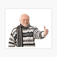 Old Man Thumbs Up Stickers Redbubble