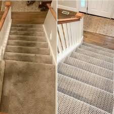 Liz Powell Interior Designer On Instagram Hello Gorgeous Herringbone Pattern What A Difference New Carpet Can Ma New Carpet Carpet Staircase Carpet Stairs