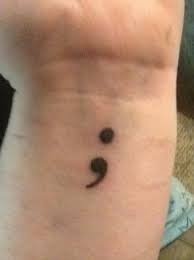 While you're already aware that the semicolon tattoo represents a person's struggle with mental health and the challenges they faced, the butterfly symbolizes transformation. Self Harm And The Semicolon Project Your Story Is Not Over Yet Healthyplace