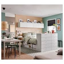 Platsa Sangstomme Med 10 Lador Vit Fonnes Ikea Cadre De Lit Inspiration Chambre A Coucher Petite Chambre A Coucher