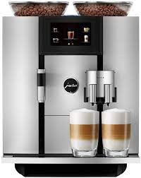 The machine features two individual grinding and brewing systems, allowing you to brew two different specialty coffee drinks at once. Amazon Com Jura Giga 6 Automatic Coffee Machine Kitchen Dining