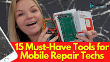 15 Must-Have Tools for Mobile Repair Techs WITH LINKS!🥇😎🔥 - YouTube