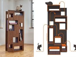 Spoil Your Cat In Style With One Of These Seven Modern Design Cat Trees And Two Modern Cat Shelves Modern Cat Furniture Cat Tree Designs Diy Cat Tree