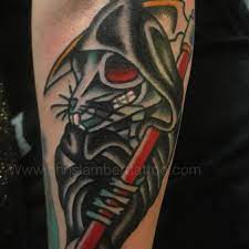 Terry Pratchett Tattoo By Chris Lambert Snake And Tiger Tattoo Leeds Tattoos Tiger Tattoo Tattoo Artists