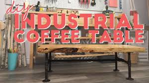 For a couple of bucks and some basic diy skills you can now 16″ hairpin legs by industrial by design. Diy Live Edge Industrial Coffee Table Youtube
