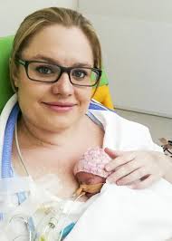 Baby born no bigger than a Christmas pud made it home for Christmas