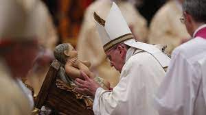 Popes Christmas Mass 2021 Live Pope Francis Leads Christmas Eve Midnight Mass Youtube