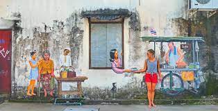 The art of old town series by ernest zacharevic is a key attraction of malaysia. Stunning Murals Beautiful Street Art Phuket Old Town Wants You To See