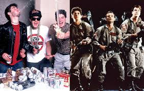 The group was composed of michael mike d diamond (vocals, drums), adam mca yauch (vocals, bass). Beastie Boys Mash Up Reimagines Intergalactic As Ghostbusters Theme