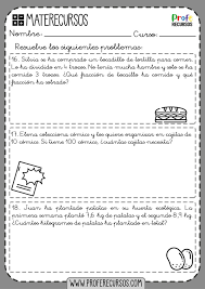 Aquí encontrarás una gran variedad juegos de memoria para imprimir totalmente gratis. Problemas De Matematicas Para Ninos De 3Âº De Primaria