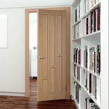 Bespoke Coventry Contemporary Oak Panel Door Oakdoor Bespokedoor Doortosize Madetoprderdoor Interiordoor New Bathroom Doors Flush Doors Elegant Doors
