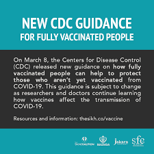 The cdc's new guidelines on face coverings and social distancing are raising questions about grocery store requirements moving forward. Cdc Guidance For Fully Vaccinated People Sikh Coalition