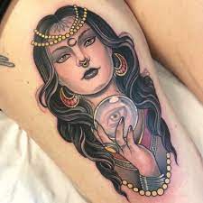 If you love the mysterious and unknown then you'll enjoy these 18 fortune teller tattoos, they can't tell you who you'll marry but they can make some badass body art!! Fortune Teller Tattoo Explore Tumblr Posts And Blogs Tumgir
