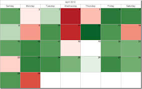 creating an interactive monthly calendar in tableau is