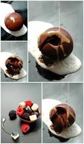 Chocolate Spheres Chocolate Desserts Sweet Recipes Desserts