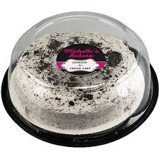 single layer cookies & cream cakes