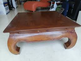 Extra thick maple live edge custom table top with unique wood grain. Rare Thick Wood Antique Coffee Table Furniture Home Living Furniture Tables Sets On Carousell