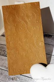 10x Candybar Tuten Gepragt Kraftpapier Schnorkel Kraftpapier Papier Candybar