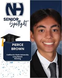 Pierce Brown is setting sail for success! ⚓️ He will attend CSU Long Beach  to study Nursing. ⚽️ In addition to being a CIF Champion for the Newport  Harbor High School soccer team, and team captain, ...