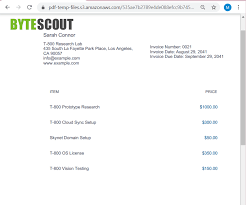 How To Make Pdf Invoice By Adding Text And Images To Pdf Template Using Pdf Co And Zapier Pdf Co