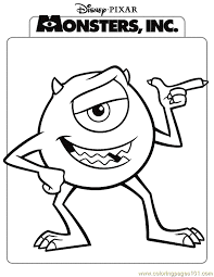Explore 623989 free printable coloring pages for your kids and adults. Monsters Inc Coloring Page 02 Coloring Page For Kids Free Monsters Inc Printable Coloring Pages Online For Kids Coloringpages101 Com Coloring Pages For Kids