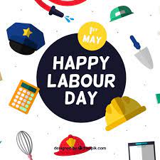 Joyseas patriotic fan decorations set is specially designed with classic red, white and blue color which can show your patriotic spirit and faith not only. Free Vector Labour Day Background With Decorative Objects In Flat Design