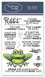 This is a 4x6 inch clear stamp set. Felix The Frog Clear Stamps Clear Rubber Stamps Photopolymer Stamps Card Making Supplies Buy Online In Mauritius At Mauritius Desertcart Com Productid 56477771