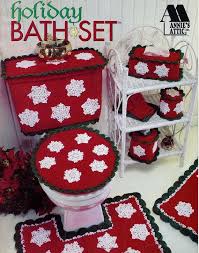 En éste video mostramos varios diseños de juegos para baño: Pin De Rosa Vazquez En Crochet Home Puf De Ganchillo Juegos De Bano Navidenos Manualidades Navidenas