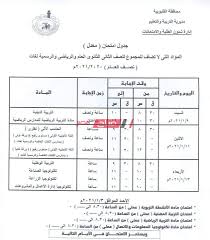 جدول امتحانات الشهادة الاعدادية الترم الثانى 2021 (محافظة القليوبية للمكفوفين) وكشفت وزارة التربية والتعليم ، عن تفاصيل عقد امتحانات الاعدادية 2021 ، المقرر انطلاقها رسميا الشهر القادم لتقييم. Ø¬Ø¯ÙˆÙ„ Ø§Ù…ØªØ­Ø§Ù†Ø§Øª Ø§Ù„ØªØ±Ù… Ø§Ù„Ø£ÙˆÙ„ 2021 Ù…Ø­Ø§ÙØ¸Ø© Ø§Ù„Ù‚Ù„ÙŠÙˆØ¨ÙŠØ© Ø¬Ù…ÙŠØ¹ ØµÙÙˆÙ Ø§Ù„Ù†Ù‚Ù„ ÙˆØ§Ù„Ø´Ù‡Ø§Ø¯Ø© Ø§Ù„Ø§Ø¹Ø¯Ø§Ø¯ÙŠØ© Ù…ÙˆÙ‚Ø¹ ØµØ¨Ø§Ø­ Ù…ØµØ±
