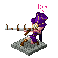 League of legends fan art gif. Caitlyn Lol Pixel Art By Kajinman On Deviantart Pixel Art Lol League Of Legends League Of Legends Characters